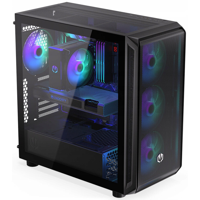 Корпус Endorfy Arx 700 ARGB, 4x140мм ARGB вентилятори, підтримка GPU до 410мм