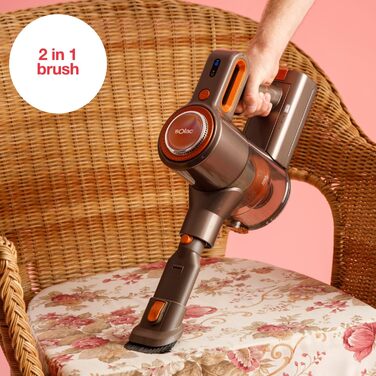 Електричний акумуляторний повітродув Solac Turbobat Digital Flex AE2515, 29.6V, 200W, металевий корпус, колір: мідний