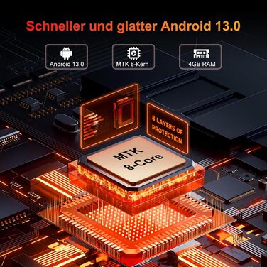 MP3 плеєр Oilsky 160GB з Bluetooth, WiFi, Android 13, 5