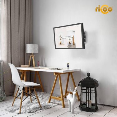 Настінне кріплення для монітора/телевізора RICOO S3911 13-34 дюйми VESA 75x75/100x100 поворотне