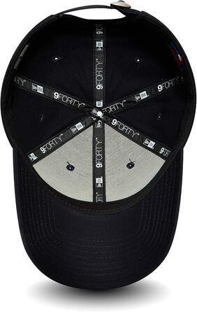 Кепка New Era Trucker 9Forty MLB (Янкис/Доджерс) - жіноча, універсальний розмір, темно-синій/рожевий