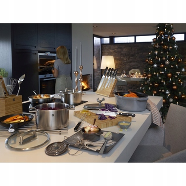 Набір каструль Zwilling Vitality з нержавіючої сталі, 9 предметів