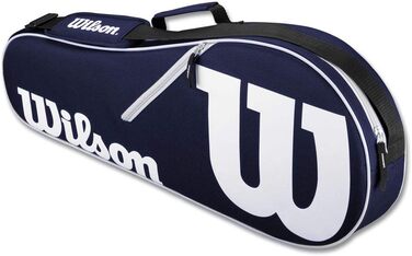 Сумка для тенісу Wilson Advantage Limited Edition Marineblau/Weiß на 2 ракетки
