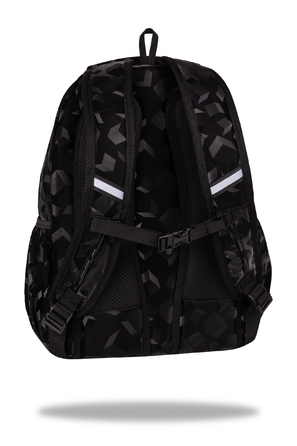 Молодіжний шкільний рюкзак CoolPack Pick Trace Square 3D, чорний
