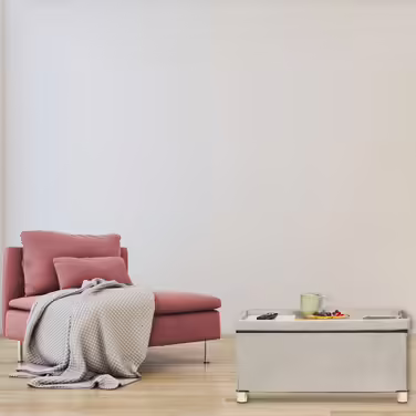 Оксамитове сидіння Relaxdays з дерев'яними ніжками