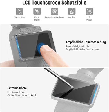 Набір фільтрів NEEWER для DJI Osmo Pocket 3: ND, CPL, Black Diffusion, UV. Захист від засвітлення та творчі ефекти. Сумісний з DJI Osmo Pocket 3.