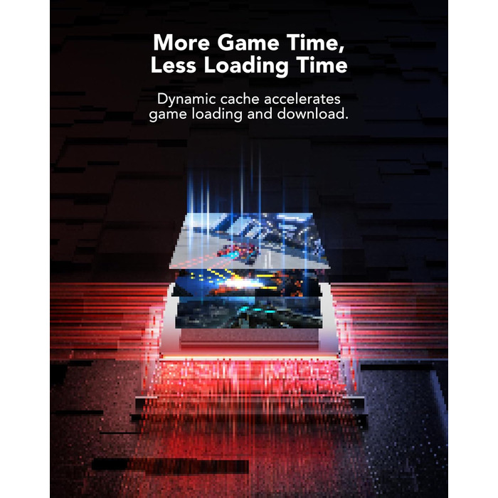 Lexar SSD 1TB M.2 2280 PCIe Gen3x4 NVMe - Внутрішній SSD накопичувач для ПК та геймерів