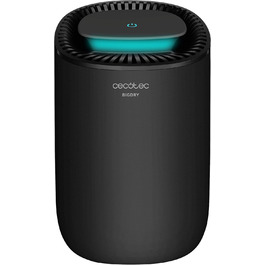 Зволожувач повітря Cecotec BigDry 2000 Light Black – 300 мл/день, резервуар 0.6 л, площа покриття до 20 м², споживання 23 Вт