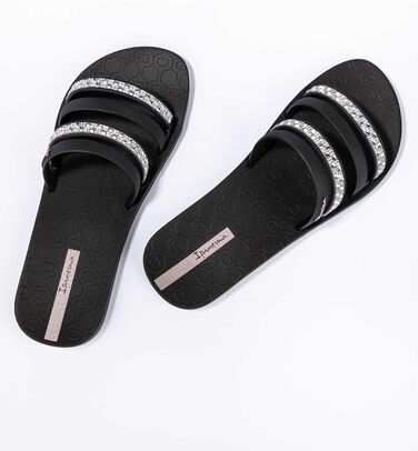 Сандалі шльопанці жіночі Ipanema Chic Slide Schwarz (35 EU) - Чорні