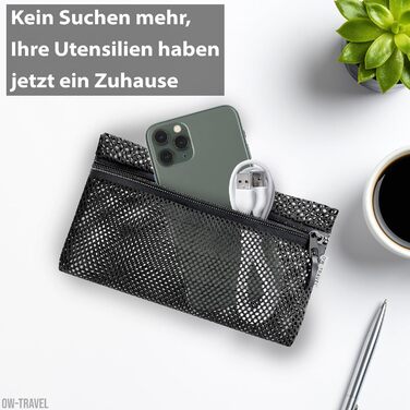 Органайзери для валізи OW-Travel: 2 середні + 2 великі. Набір для пакування речей, чорний. Кубики для подорожей, органайзери для одягу.