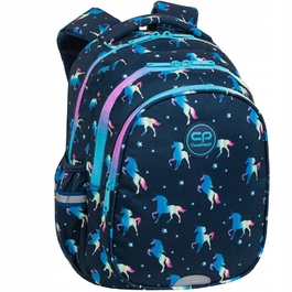 Шкільний багатосекційний рюкзак CoolPack, синій, 21 л