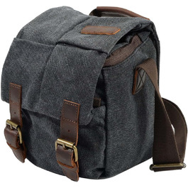 Чохол для камери Neuleben: водонепроникний, з канвасу, унісекс для DSLR (Дunkelgrau)