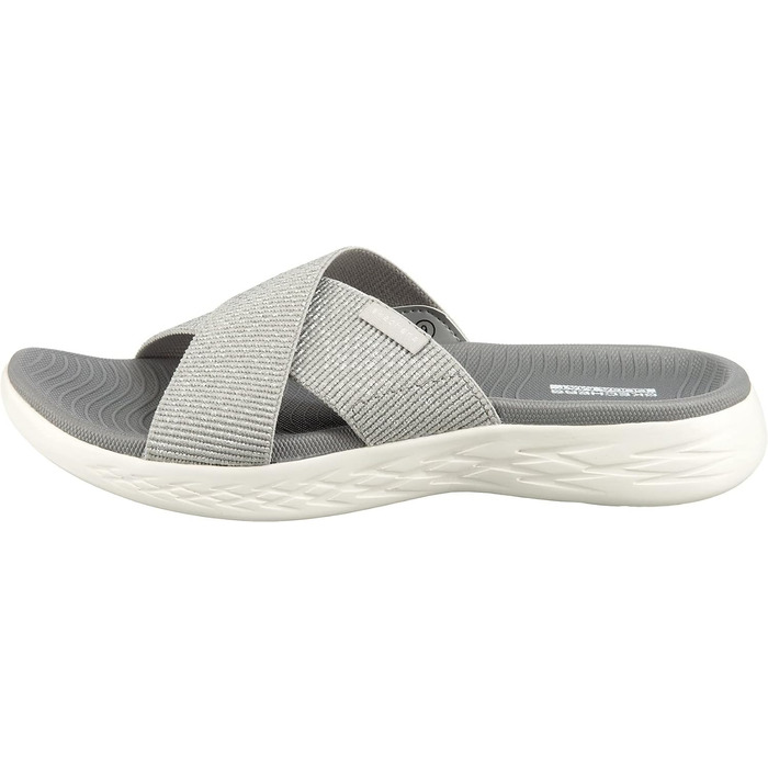 Сандалі жіночі Skechers ON-The-GO 600 Dainty сріблясті текстильні 38 EU