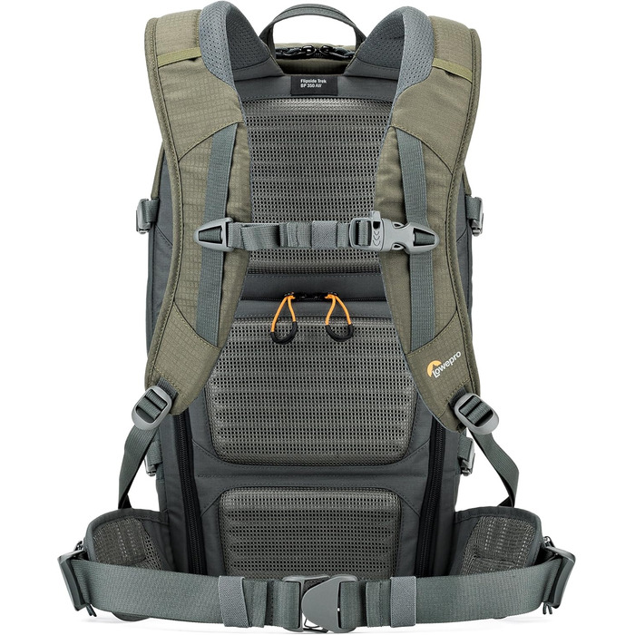 Рюкзак Lowepro Flipside Trek 350 AW - фоторюкзак для DSLR, об'єктивів, планшета та аксесуарів (сірий)