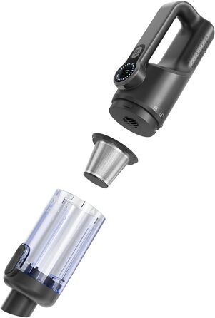 Акумуляторний ручний пилосос Mastergrip [ТЕСТ-ПЕРЕМОЖЕЦЬ] 80000 RPM з функцією продування, миючим HEPA-фільтром для дому та авто