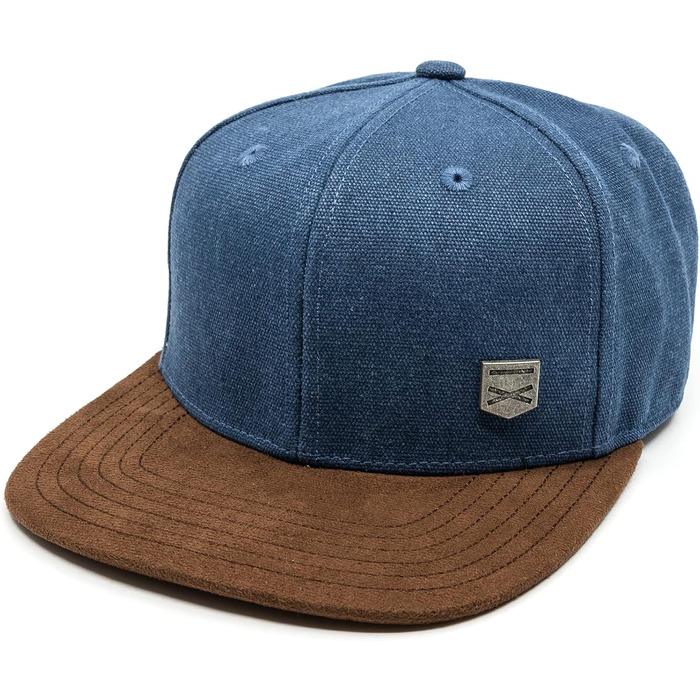 Кепка Snapback Casual Business, темно-синій, універсальний розмір