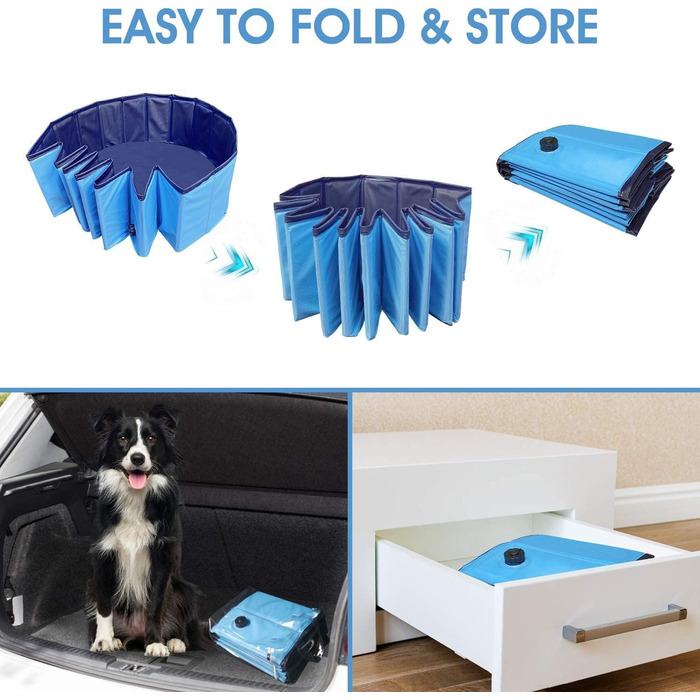 Dog Pool Swimming Pool Foldable Dog 63