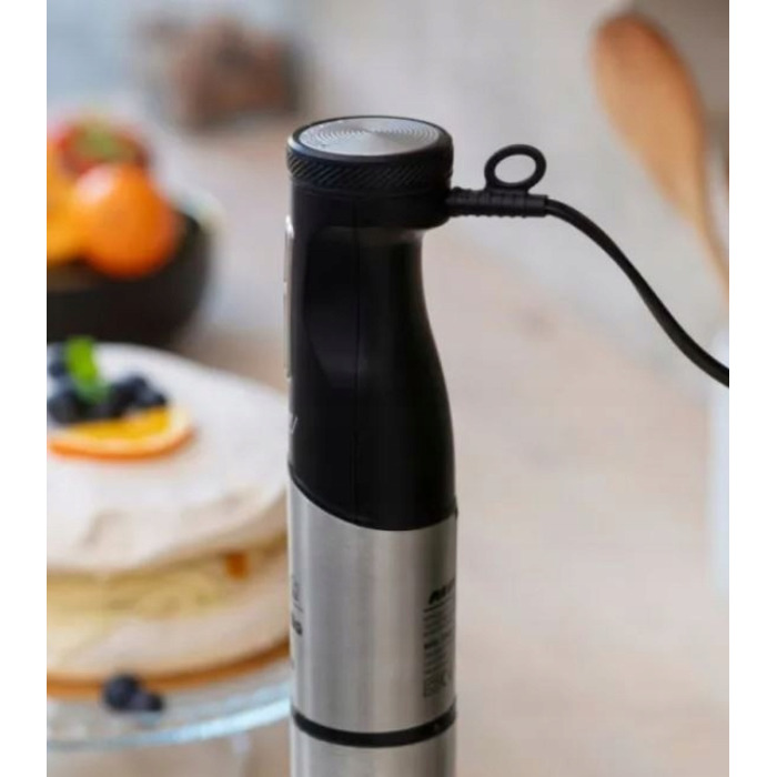 Ручний блендер MPM MBL-34M, 1500 Вт, чорний