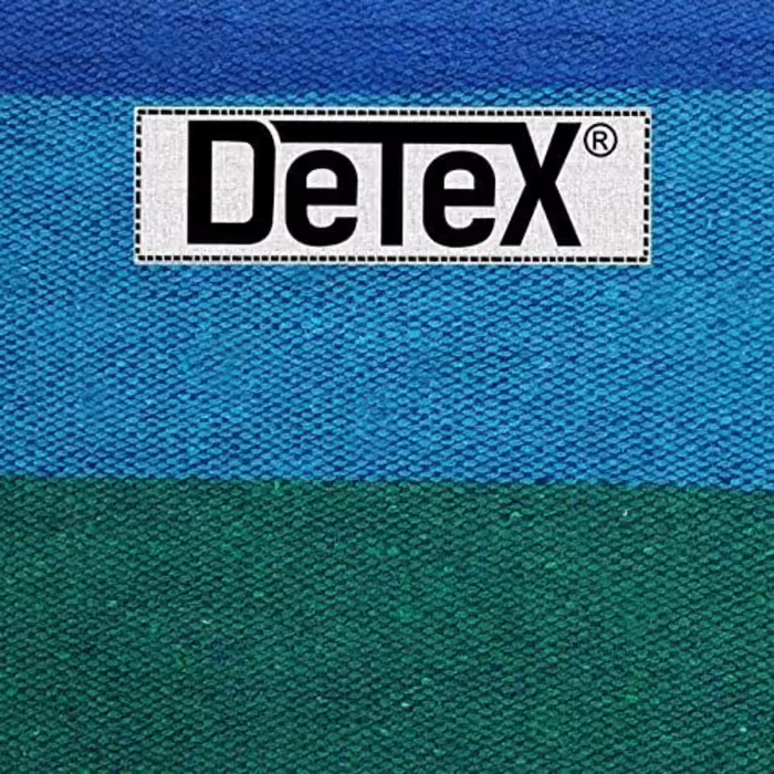 DETEX® Hammock with Stand - Durable, Robust, Portable, Outdoor Hammock, Travel Hammock, Camping Hammock, Garden, Balcony, Blue