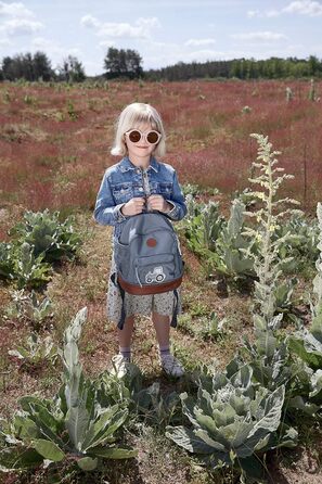 Дитячий рюкзак LÄSSIG з нагрудним ремінцем: рюкзак для дитячого садка, 6,5 л, від 3 років / Міні рюкзак Adventure Tractor