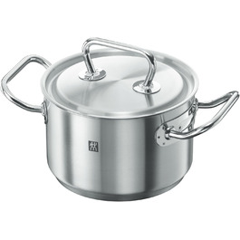 ZWILLING Twin Classic Saucepan with Lid, 6 L, Induction-compatible, Stainless Steel (16 cm)