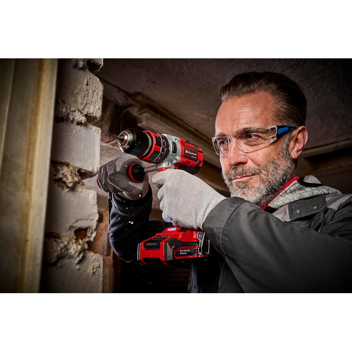 Акумуляторний ударний дриль-шуруповерт Einhell TP-CD 18/80 Li-i BL (18 V, Brushless, 80 Nm, 13 мм, 2 швидкості, Solo, без акумулятора та зарядного пристрою)