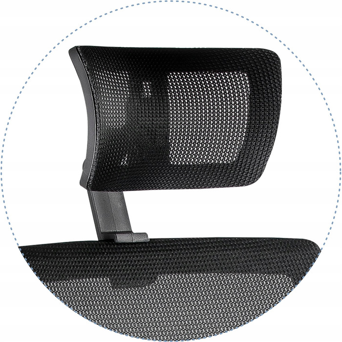Ергономічне офісне крісло ERGONIC: чорне, обертове, з синхромеханізмом та підвищеним комфортом