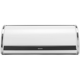 Контейнер для хліба Brabantia Rollbrotkasten, чорний мат, середній, для зберігання хліба, багелів та булочок