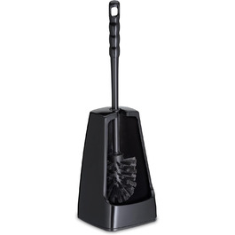 Набір для чищення унітазу Levin (Чорний), 38 см, з контейнером