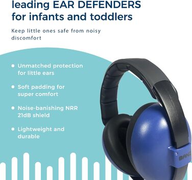 Banz Bubzee Захисні навушники для дітей (Морська блакить)