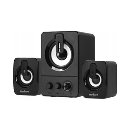 Акустична система 2.1 Rebel Comp CS-50, 6 Вт, чорна