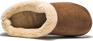 Тапочки чоловічі NewDenBer з меморі-піною, теплі, зручні, з м'якою підкладкою, зимові, з антиковзкою гумовою підошвою