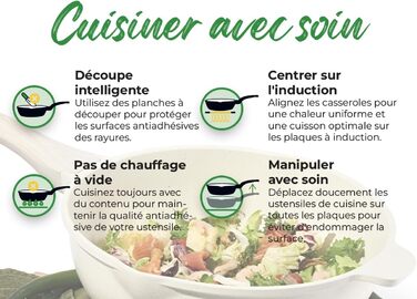 Набір кухонного посуду Just Perfecto 18 предметів з антипригарним покриттям, знімні ручки, для всіх типів плит (індукційні), без PFOA (Бежевий)