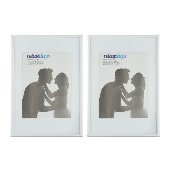 Набір рамок для фотографій Relaxdays, 2 шт., формат A4