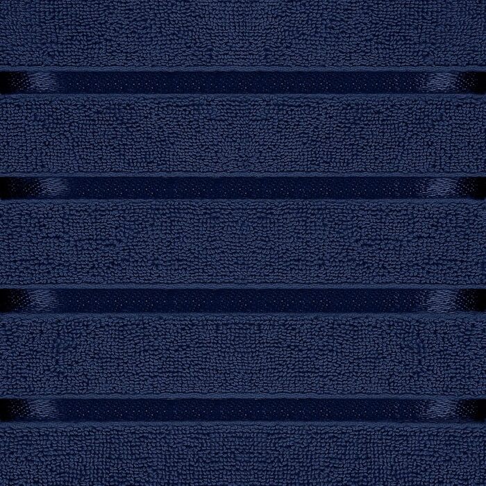 Набір рушників для ванної Utopia Towels (8 шт.): 2 банні, 2 для рук, 4 для обличчя, бавовняні, гігроскопічні, темно-сині (Marineblau)