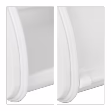 Relaxdays Bread Box white