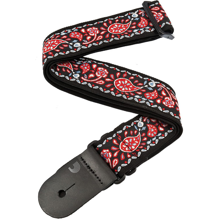 Ремінь для гітари D'Addario Planet Waves 50E08 з тканини, ретро-стиль, колекція Tapestry, довжина 1450 мм, ширина 50 мм