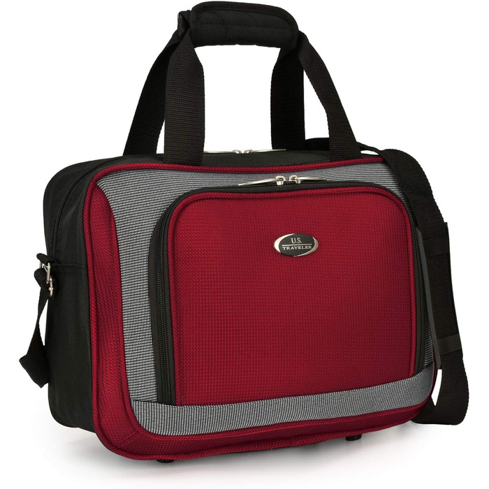 Набір валіз U.S. Traveler New Yorker (4 шт.) - червоний, легкий, розширюваний