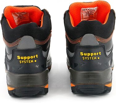 Черевики робочі Grisport Marmolada S3 Hro Hi SRC для чоловіків, шкіряні, 45 EU, колір: коричневий