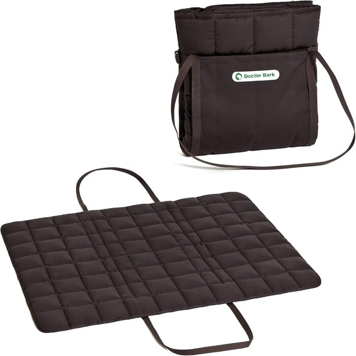 Сумка для подорожей з собакою Doctor Bark: зручна сумка-подушка, підходить для алергіків, великий розмір, коричнева