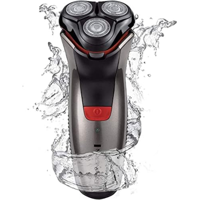Електричний гоління для чоловіків Remington PR1350 Aqua Plus - ротаційний пристрій для гоління, прецизійний триммер, Li-Ion акумулятор