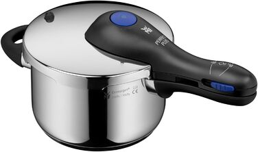 Швидковарка WMF Perfect Plus One Pot Induktion 4,5л з функцією приготування на пару, Cromargan® нержавіюча сталь, 2 режими, знімний ручка кришки