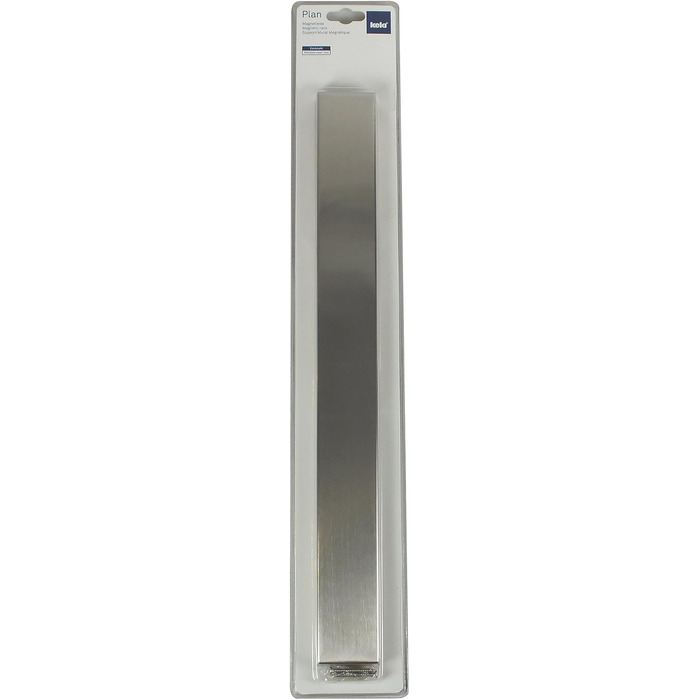 Kela 15716 Magnetic Strip, 45 cm Length, Brushed Stainless Steel, Flat