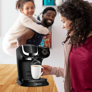 Кавомашина Tassimo My Way 2 TAS6502 з фільтром для води, 70+ напоїв, персоналізація, чорний колір