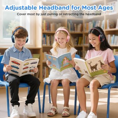 Навушники шумопоглинаючі для дітей Link Dream, SNR 30dB, 3-16 років, блакитні