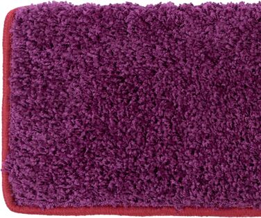 Набори килимків на сходи Floordirekt Barcelona (15 шт.) - килимок на сходи, 16 кольорів, зносостійкий, легкий у догляді, для дому (напівкруглі 65 x 23,5 см)