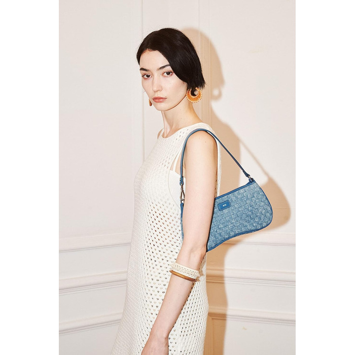 Сумка жіноча JW PEI Eva через плече з деніму - оригінальна та стильна