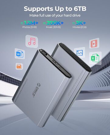 Зовнішній корпус для HDD/SSD ORICO 2.5