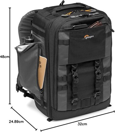 Lowepro Pro Trekker BP 350 AW II: Рюкзак для фотообладнання з відділенням для ноутбука, чорно-сірий, LP37268-GRL