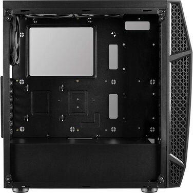 Ігровий корпус AeroCool KLAW ATX, загартоване скло, RGB підсвітка, 3 RGB вентилятори, чорний